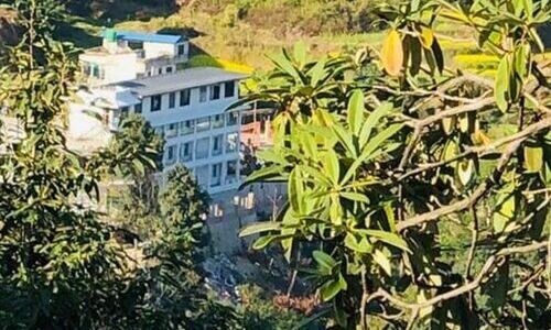 Hotel Nagarjun Palace among the trees