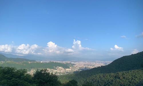 Kathmandu Valley from Nagarjun hill